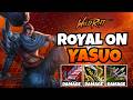 Wild Rift: ROYAL IS GOOD ON YASUO NOW?!