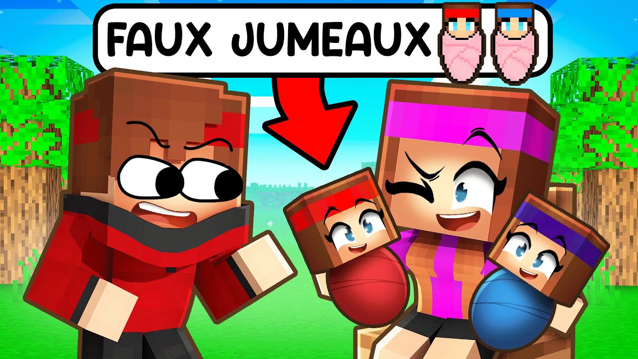 Avoir des FAUX JUMEAUX pour Prank Talcado sur Minecraft ! - YouTube