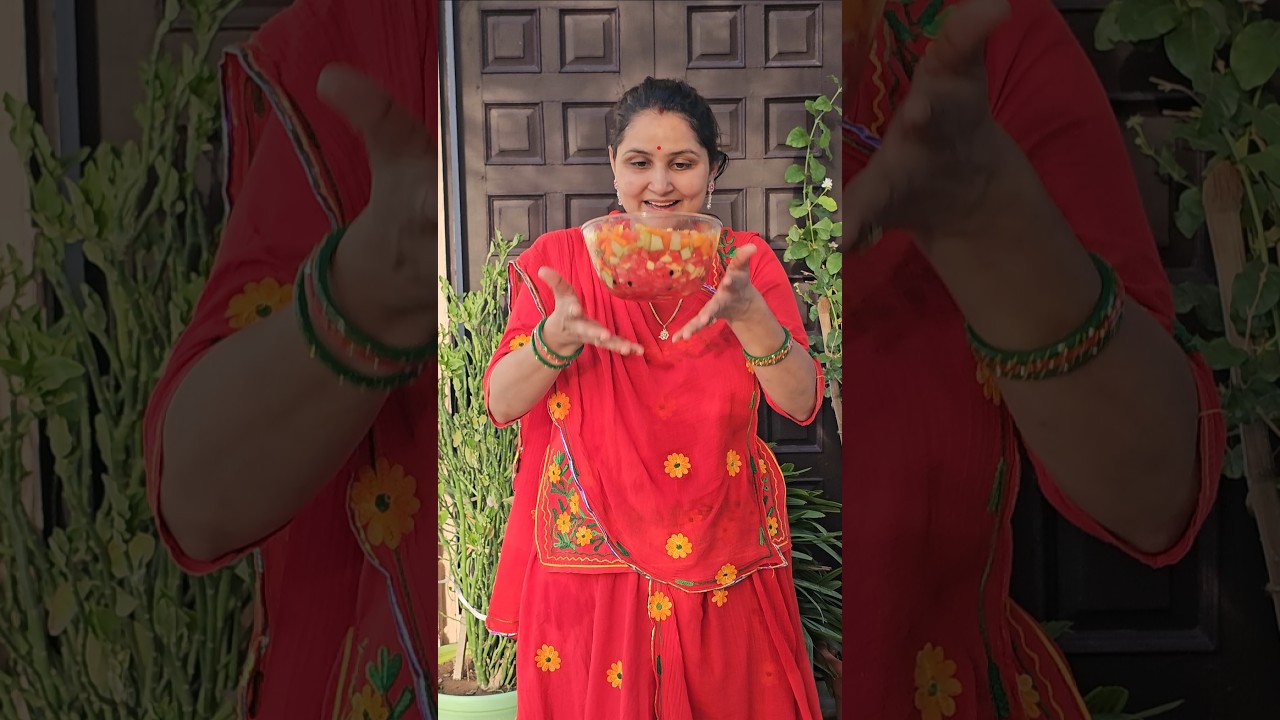 Aaj fruit cream Bnae/Fruit Custard😋#foodie #recipe #familyvlog #shorts #dailyvlog