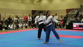2024 U.S. REGIONAL TAEKWONDO QUALIFIER - EAST U17 Mixed Pair DSCF4001