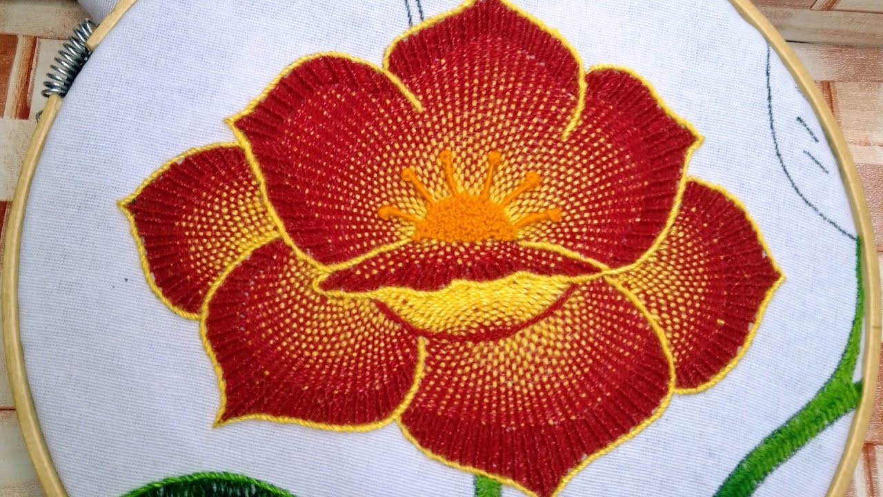 Hermosa puntada para flores !!!!te encantará 🌺