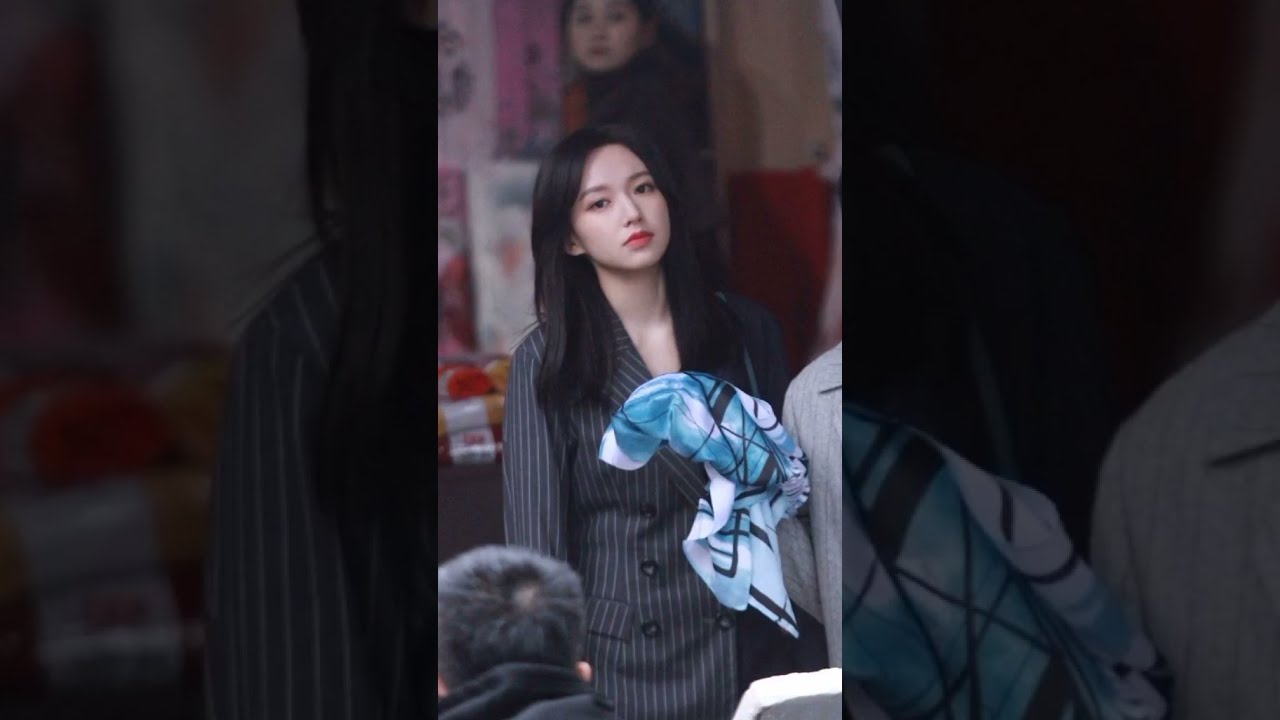 Cheng Xiao shooting for Lie to Love 