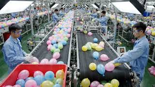 How Balloons Are Made in Modern Factories | Complete Manufacturing Process Documentary