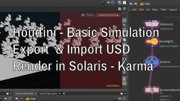 Houdini Basic Simulation Karma USD