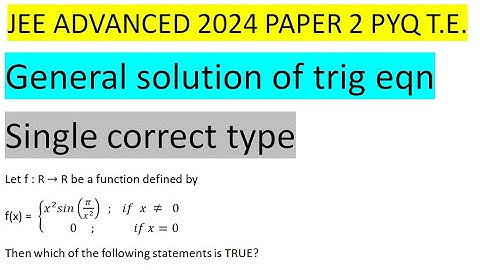 Let f : R → R be a function defined byf(x) = {(x^2 sin(π/x^2 ) if  x ≠  0@ 0 if x=0)┤ Then which of