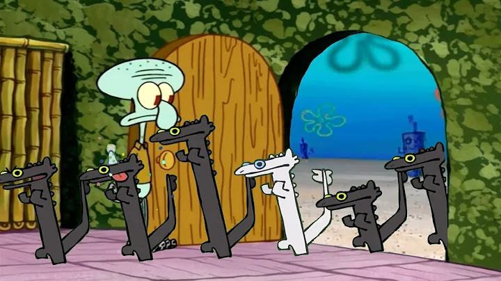 Squidward Please Come In all Toothless variants (Toothless Dancing Meme Edit)