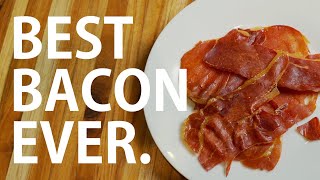 Crispy Prosciutto Bacon | Air Fryer or Oven