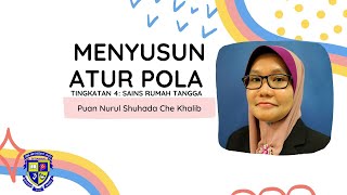 SAINS RUMAH TANGGA TINGKATAN 4 – MENYUSUN ATUR POLA DI ATAS FABRIK