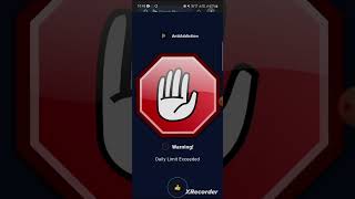 Antiaddiction - set daily usage limit screenshot 4