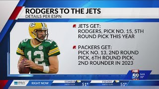 Jets agree on deal to acquire Aaron Rodgers