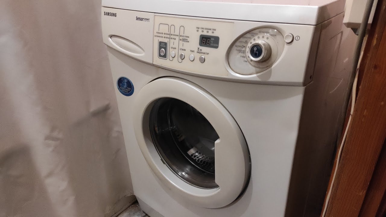 Ремонт стиральной машины \" SAMSUNG \" замена крестовины - YouTube