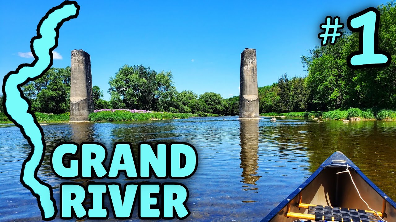 Elora Gorge to West Montrose - Grand River Solo Canoe Trip - Day 1