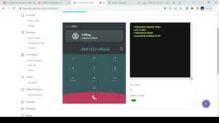 VoIP Dialer Demo Call | Teleman - Telemarketing & VoIP Service SaaS Application screenshot 2