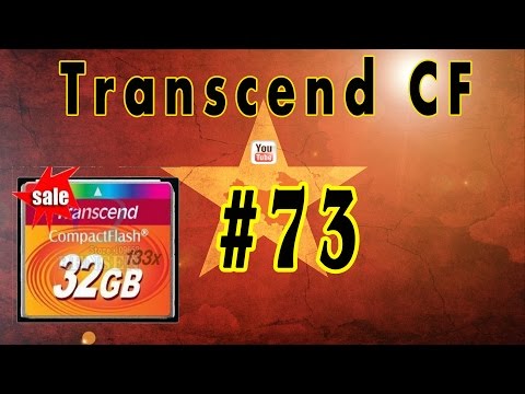 Экспресс обзор №73. Флеш карты Transcend CF (aliexpress)