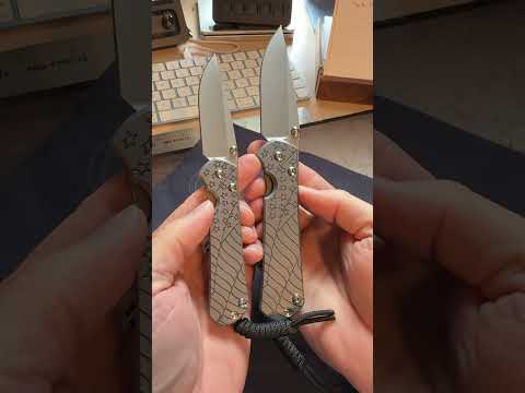 Checking out the Chris Reeves Knives Forever Flag Sebenza!
