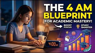 The 4 AM Blueprint for Academic Mastery | The Morning Routine of Top Students
