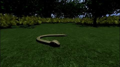 3DS Max - Snake Animation