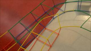Roller Coasters Out of Straws and Connectors