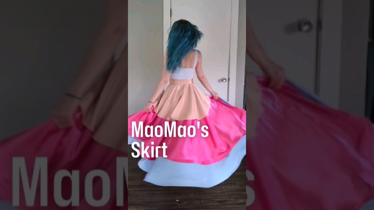 Making MaoMao's Skirt from The Apothecary Diaries! #sewing #cosplay #anime