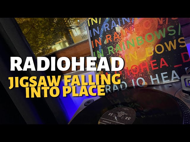 Radiohead - Jigsaw falling into place (Vinyl audio) Así suena