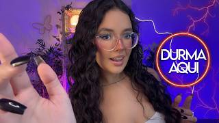 esse ASMR vai te deixar MOLE DE SONO 😵‍💫 | mouth sounds, tesoura invisível, pincel...