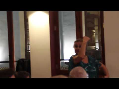 María dolores Moreno, Concertista de Castañuelas, XXX Foro Poético Real Casino de Murcia,26-09-2017