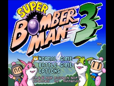【超任SFC】超級炸彈人3 Super Bomberman 3