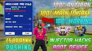 Haxx-Cker Pro V16 Injector Root Antiban Ff Panelfree Fire Injector Ob52 Free Fire Hack Ff Panel