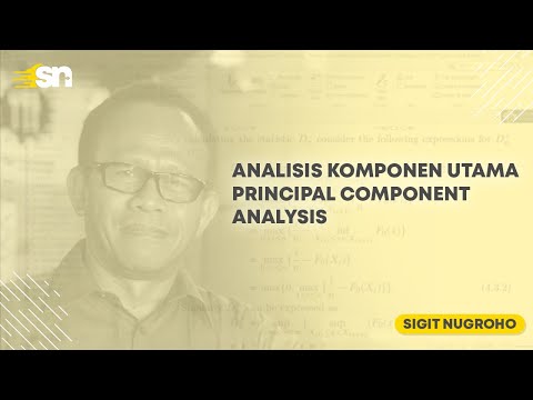 Analisis Komponen Utama  -- Principal Component Analysis