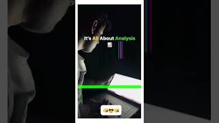 Trading is gambling 🤣😅 no no  it's all about analysis 😎#crypto #trading