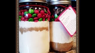 DIY Cookie Mix in a Jar EASY Holiday Gifts