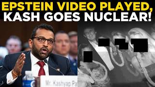 Kash Patel's Epstein Video Played In Congressional Hearing; Watch His Outburst | Trump News Today