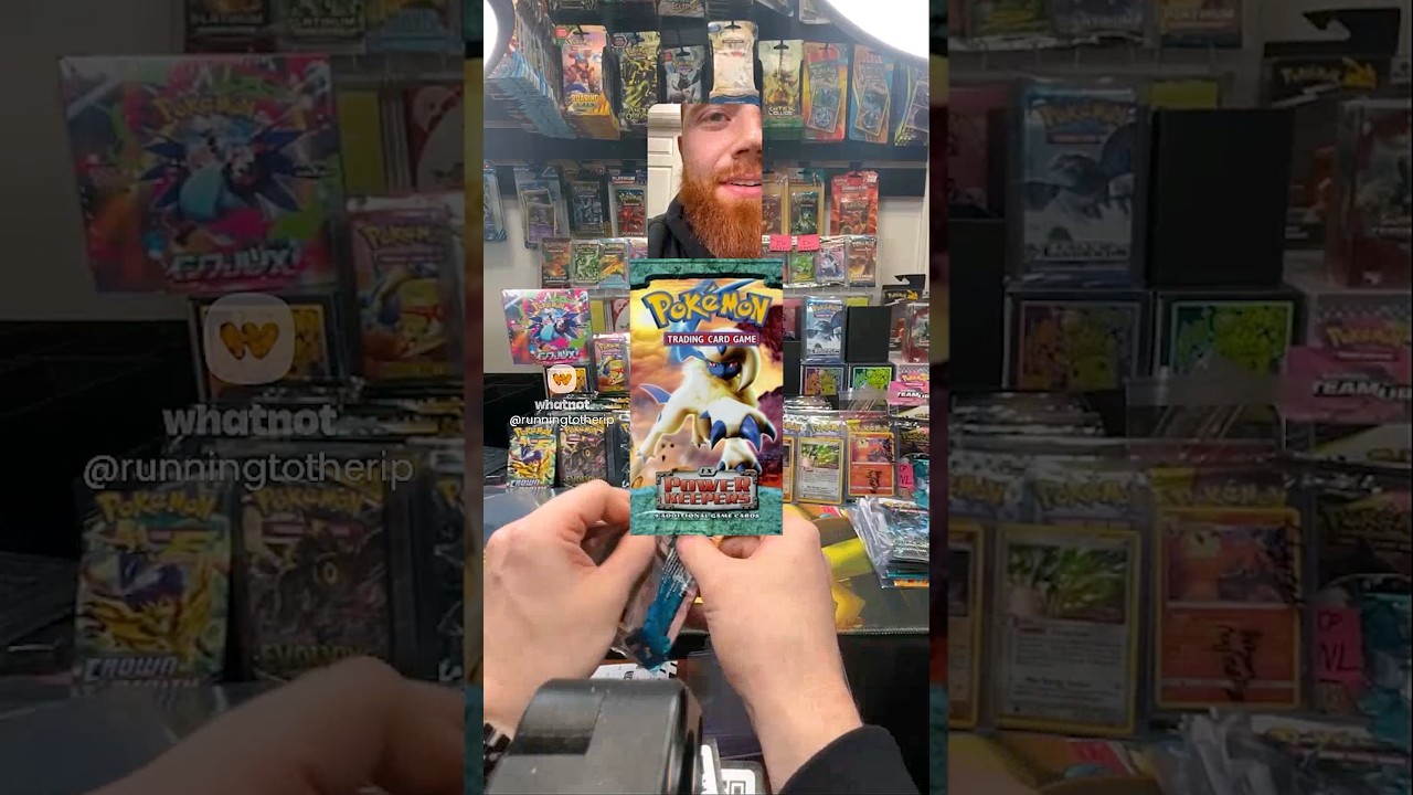 We opened a power keepers and pulled one of the biggest bangers out!!! Flareon Gold Star!!!!