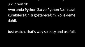 How to use both Python 2x and Python 3x in win 10