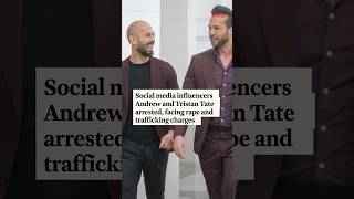 Social media influencers Andrew and Tristan Tate arrested, facing rape and trafficking charges