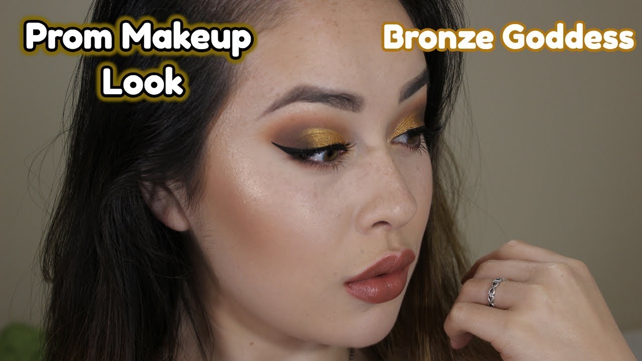 Bronze Goddess Prom Look Morphe 35r YouTube