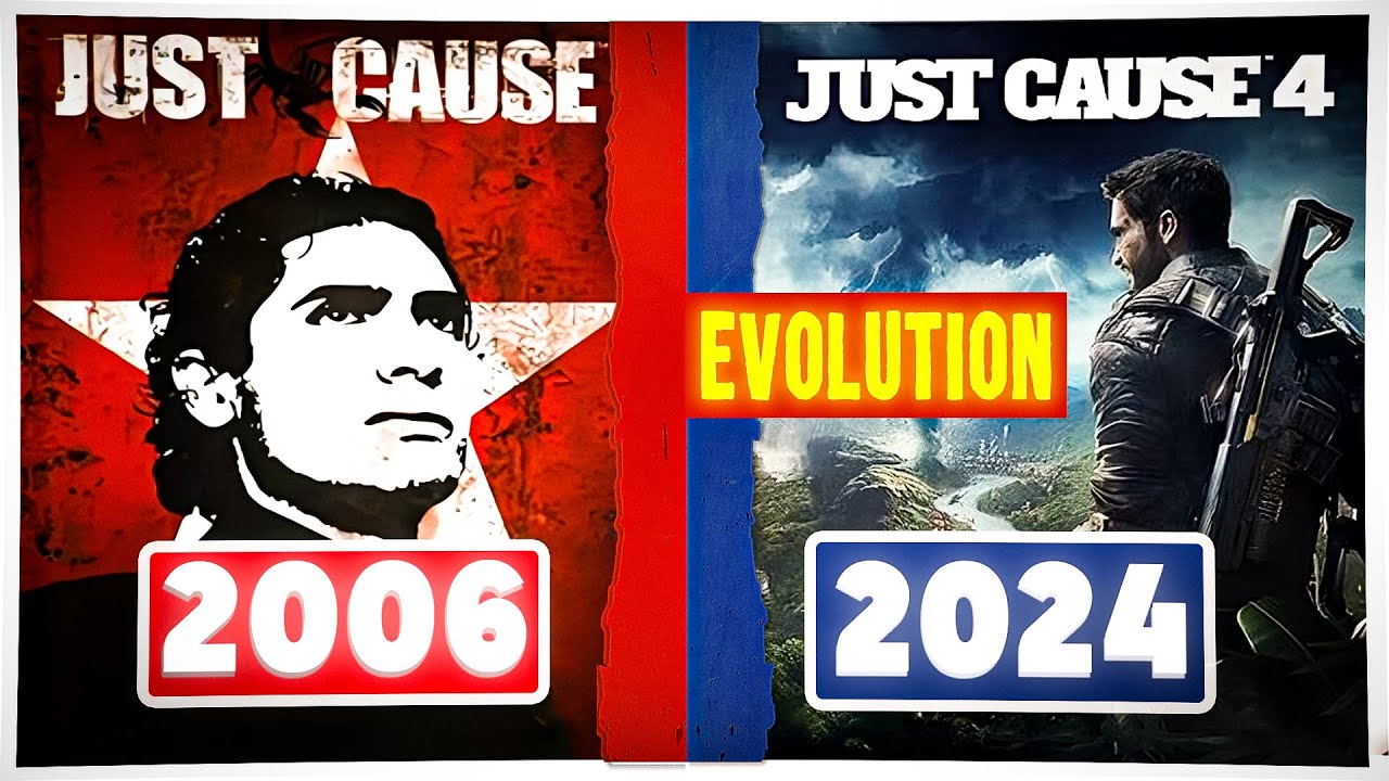 Evolution Of Just Cause Series [2006-2024] | comparison Between Them
