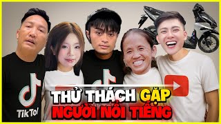 Hoàng MoBi | Thử Thách  Gặp 10 Người Nổi Tiếng Bằng Xe Máy !!!