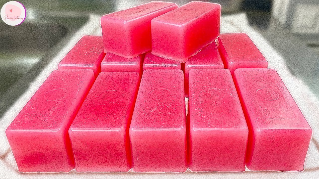 SABÃO CASEIRO EM BARRA SEM SODA E SEM ÓLEO SUPER DURO | ÓTIMO RENDIMENTO