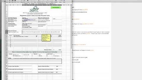 Purchase Request Tutorial