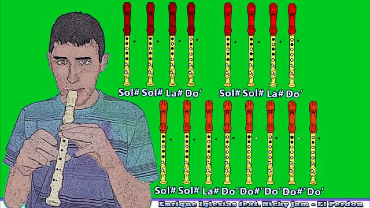 Canciones De Reggaeton En Flauta Dulce Con Notas