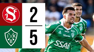 Highlights Sandviken 2-5 Brage Superettan