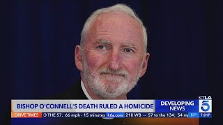Bishop O'Connell's shooting death ruled a homicide