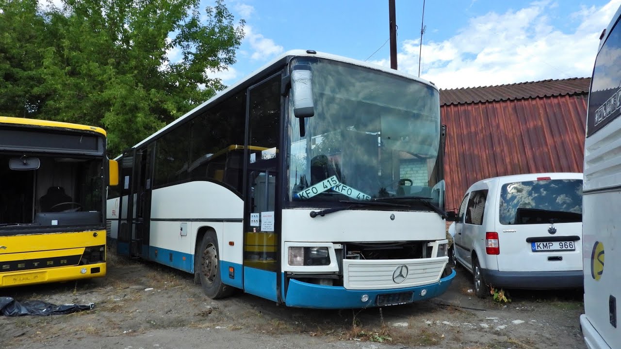 Abandoned Mercedes Benz O550 Integro 
