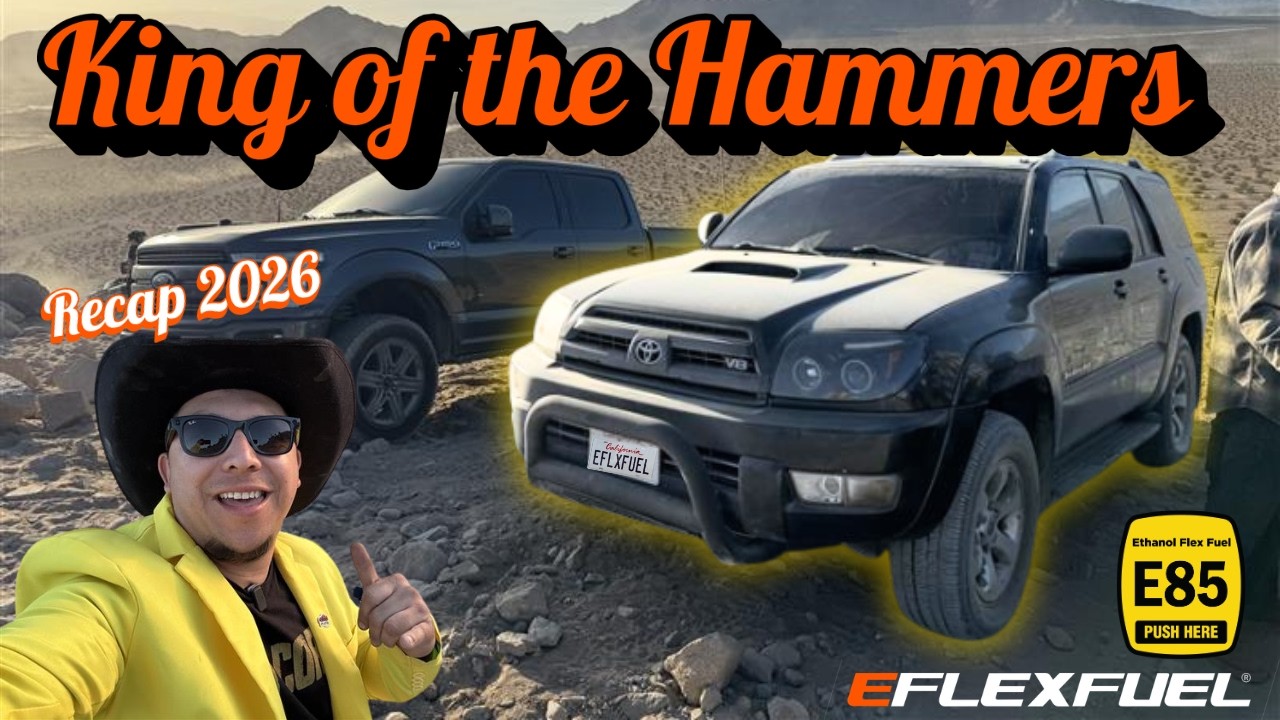 King of the Hammers 2026 Recap | Yesvin from eFlexFuel Hits Johnson Valley!