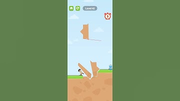 😂😂slice to save man level 42😅😂#slicetosave #game #walkthrough  #slicetosavegame #funny #shorts