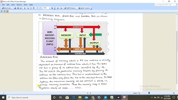 8085 BUS ORGANIZATION