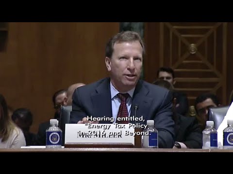Senate Finance Committee Energy Tax Policy in 2016 Highlights - video from Bulk Handling Systems