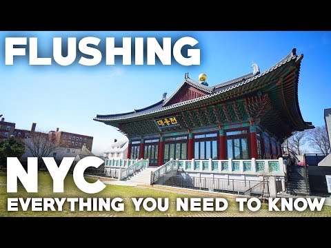 Video: Flushing, Queens, New York: un tur de cartier