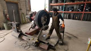 Changing Our RV tires installation and balancing